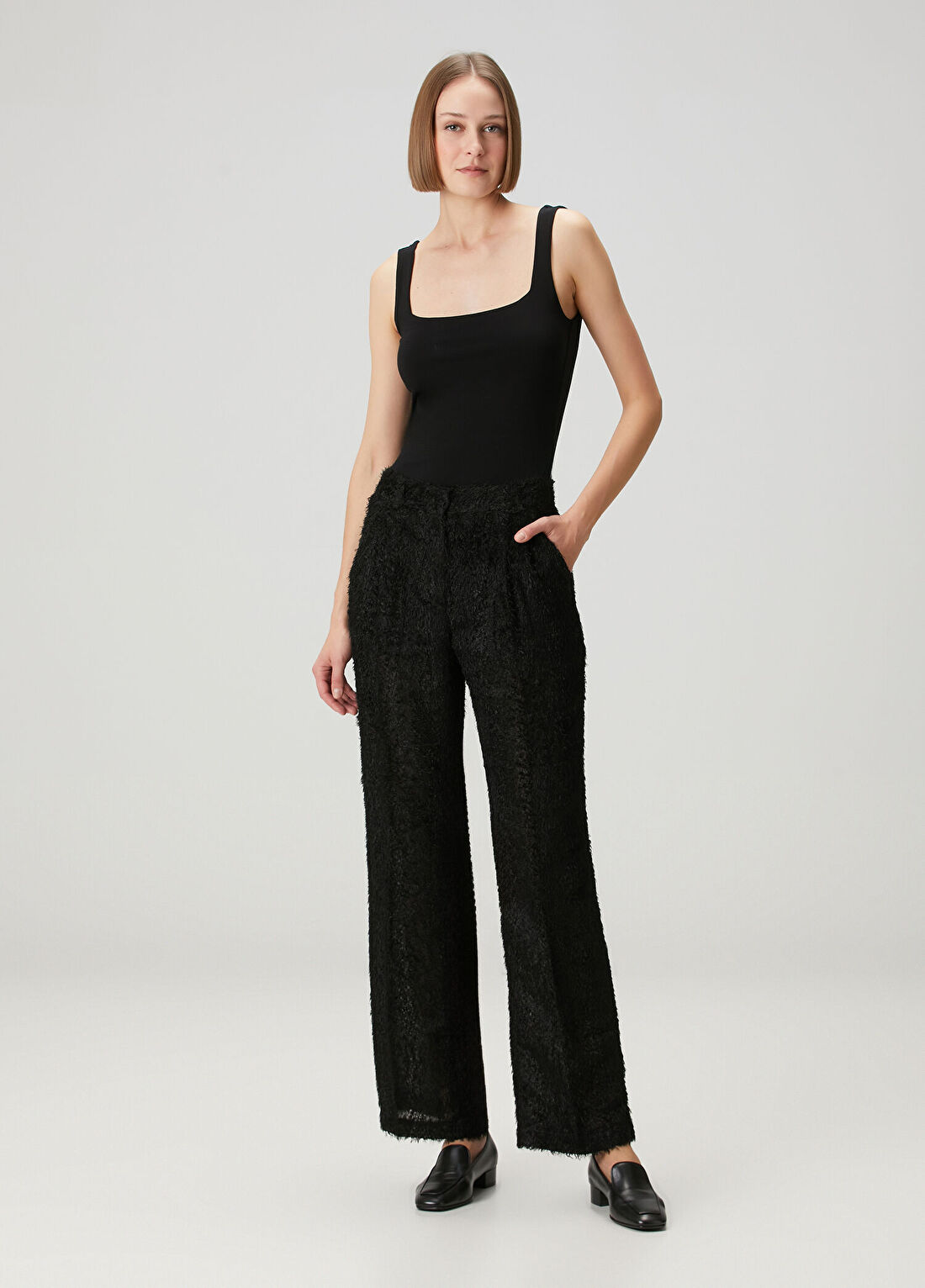 The Garment Lela Siyah Pantolon
