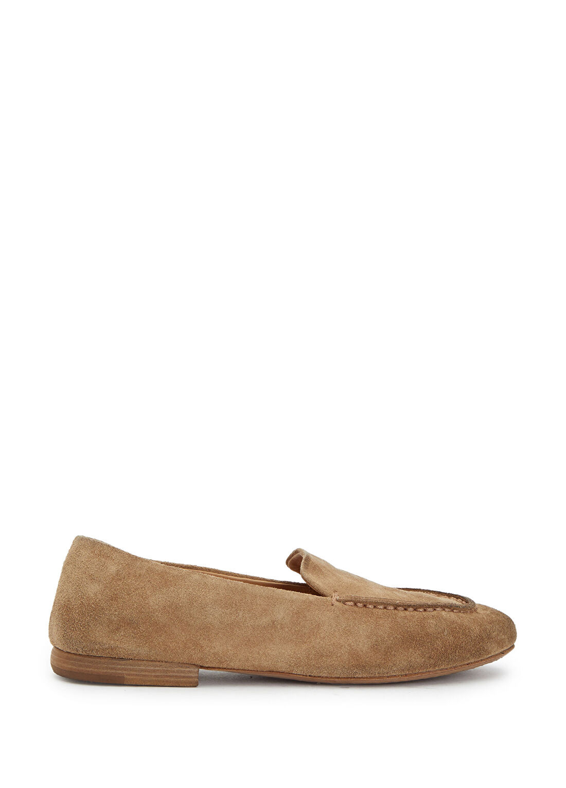 Marsell Taba Kadın Süet Loafer