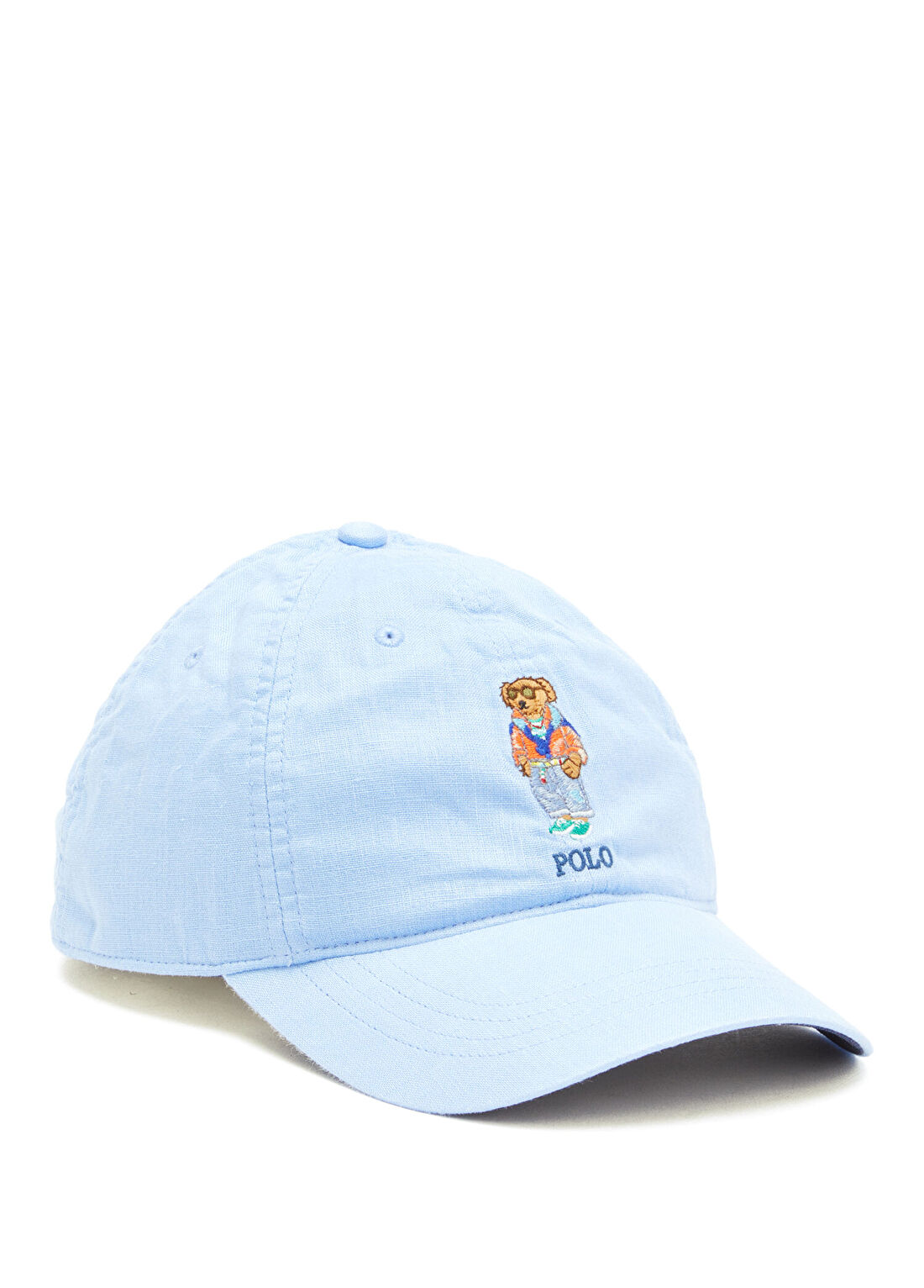 Polo Ralph Lauren Mavi Erkek Keten Şapka