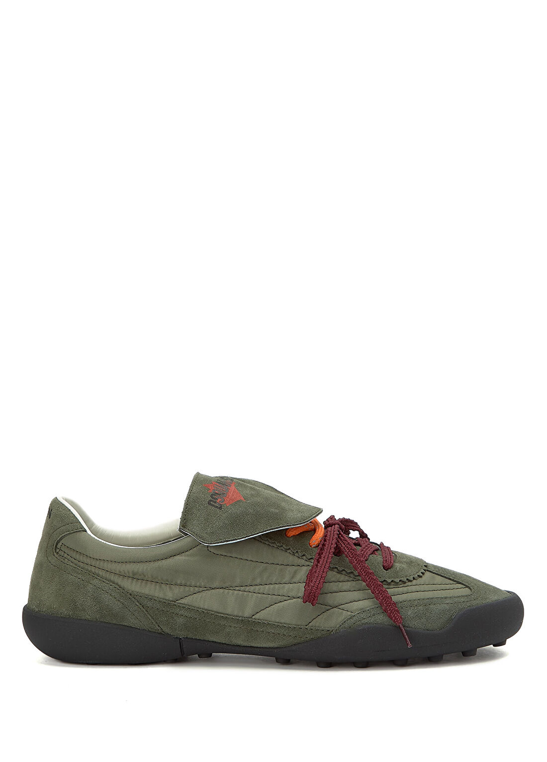 Dsquared2 Soccer Haki Erkek Deri Sneaker
