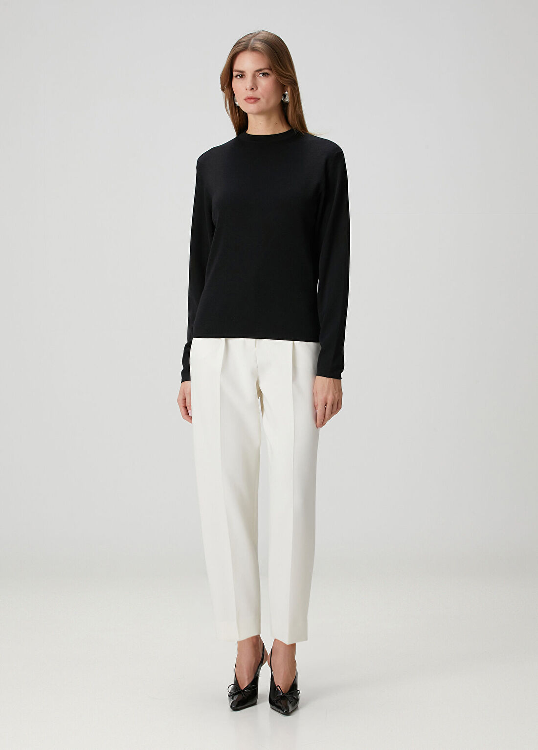 Jacquemus Romarin Siyah Yün Triko görsel 2