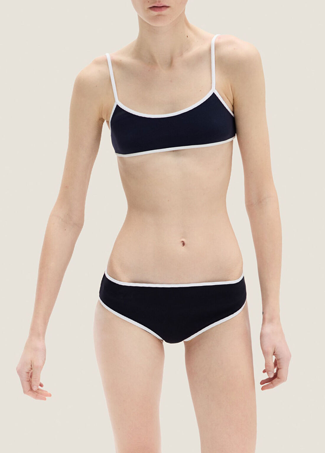 Miu Miu Teknik Örme Kadın Bikini Üstü görsel 4
