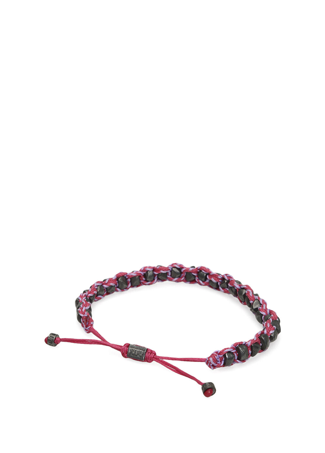 Juju Colorblocked Örgü Dokulu Erkek Bileklik görsel 2