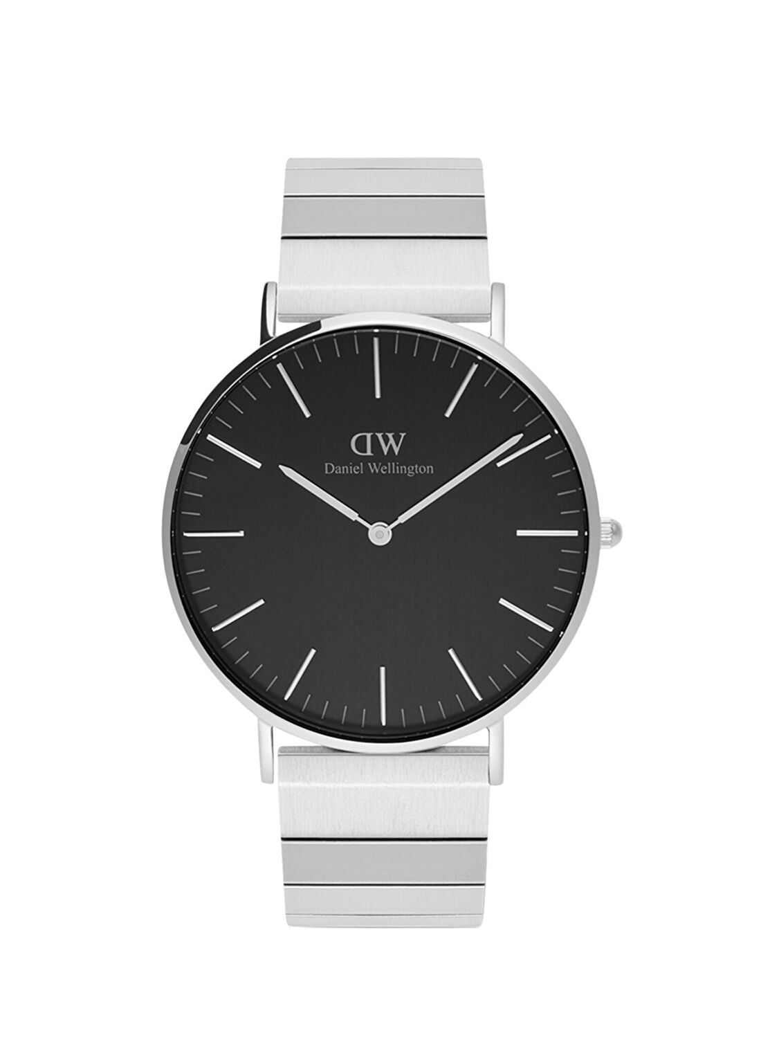 Daniel Wellington DW00600774 Classic Piano Link Onyx Silver Çelik Erkek Kol Saati