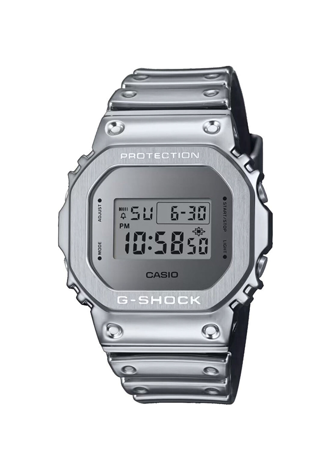 Casio G-Shock GM-5600YM-8A8DR Gri Silikon Erkek Kol Saati