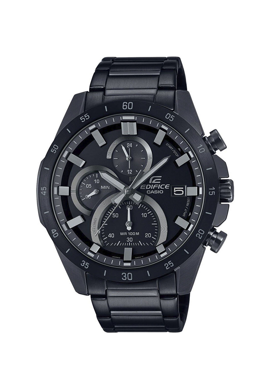 Casio Edifice EFR-571MDC-1AVUDF Siyah Çelik Erkek Kol Saati