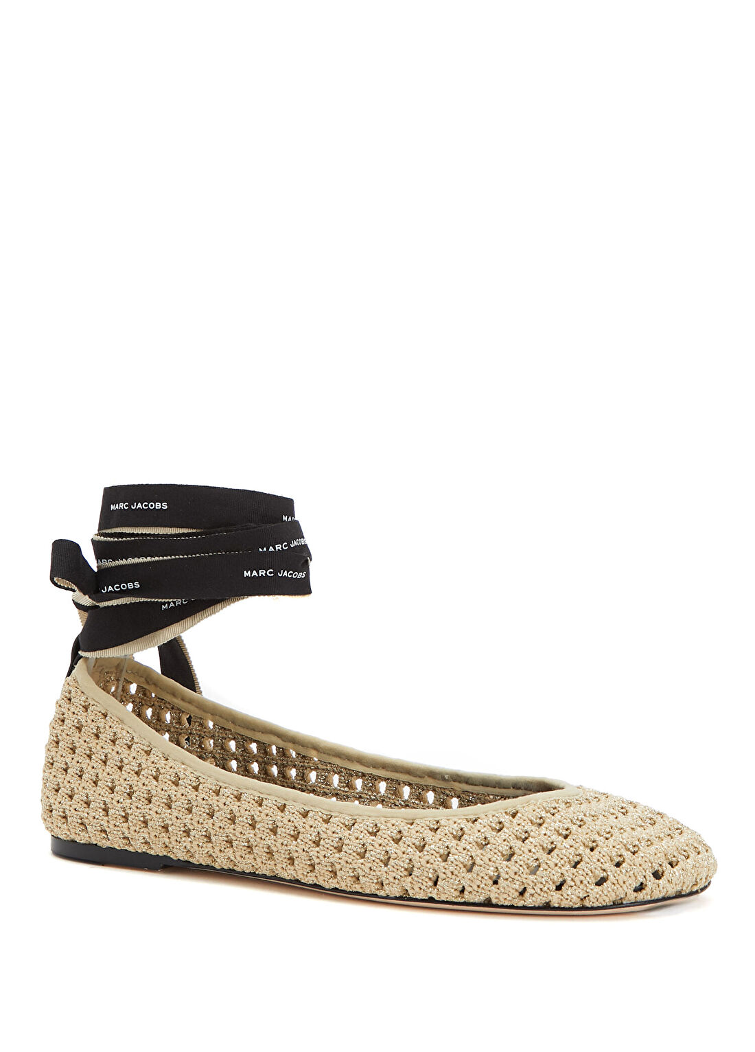 Marc Jacobs The Crochet Bej Babet görsel 2