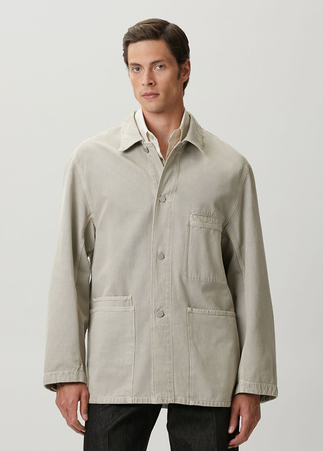 Lemaire Krem Denim Ceket