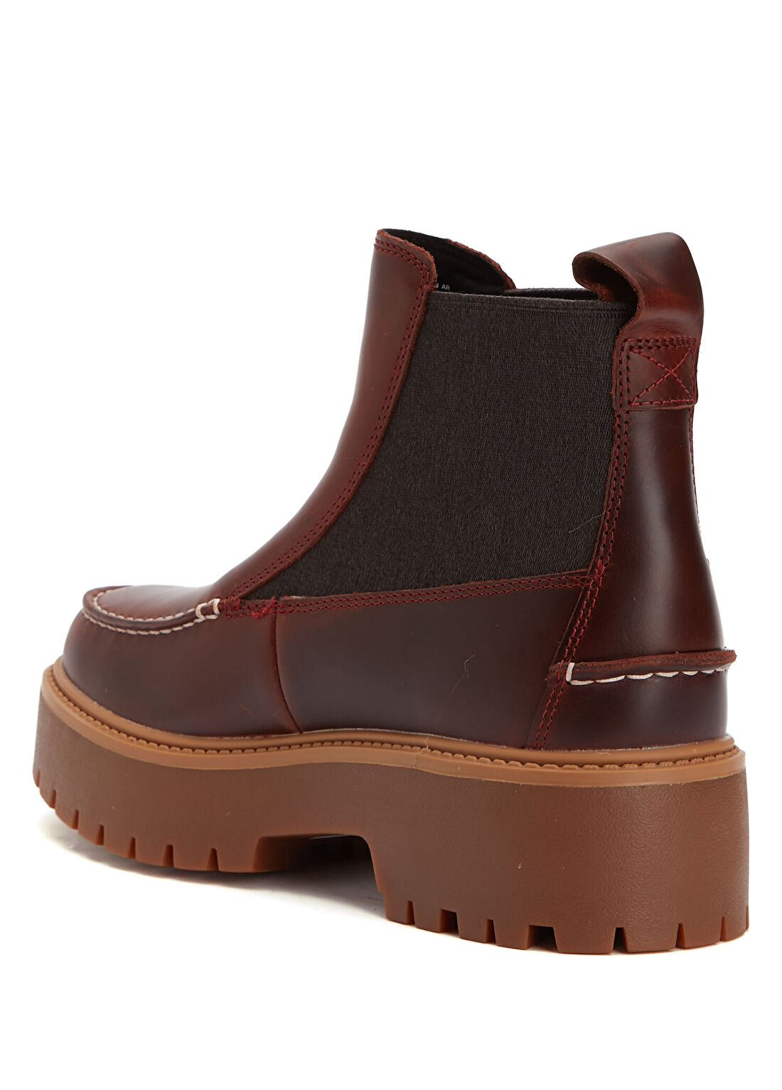 Timberland Stone Street Mid Bordo Kadın Bot görsel 3