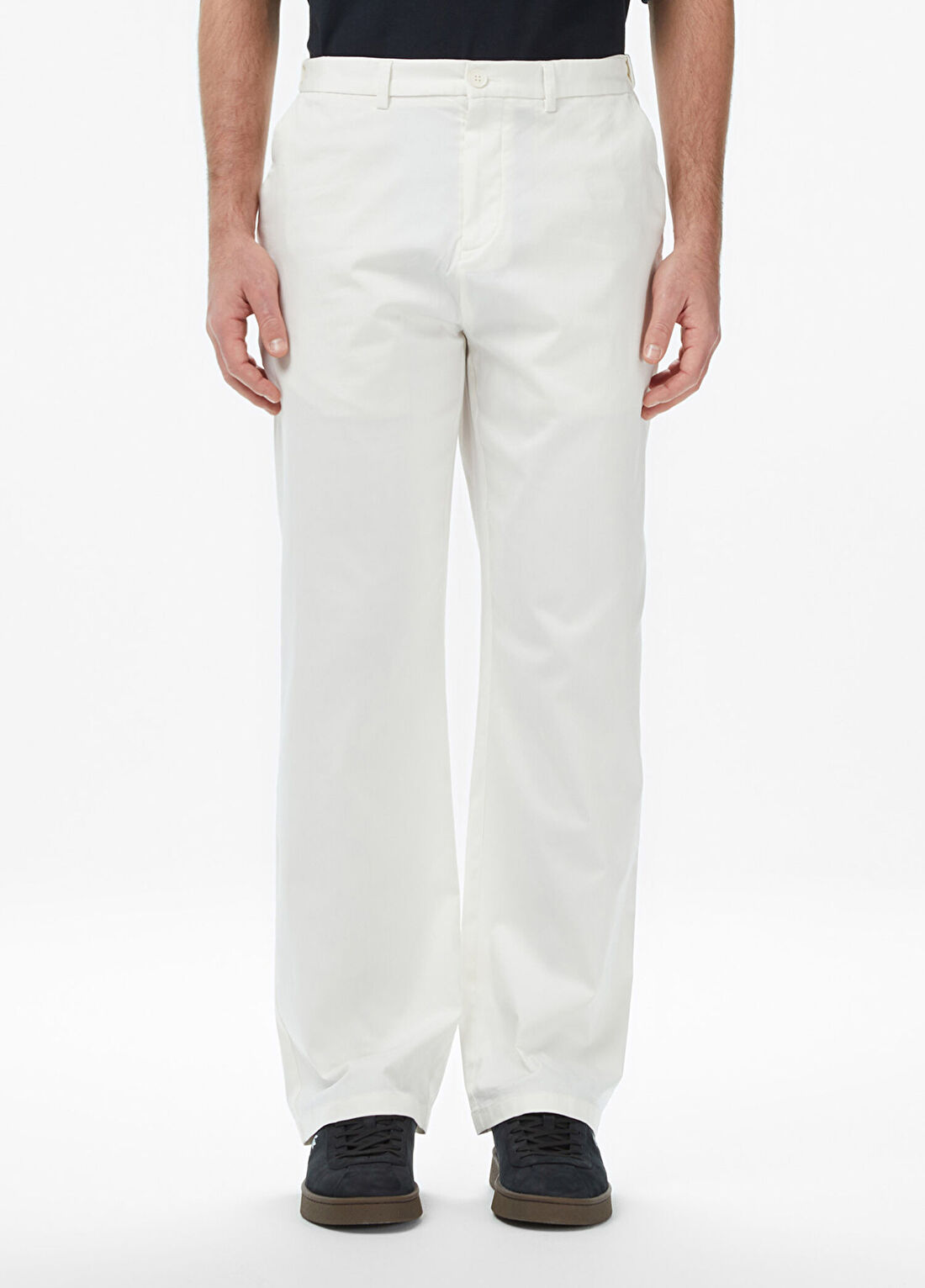 Lacoste Krem Regular Fit Erkek Chino Pantolon görsel 2