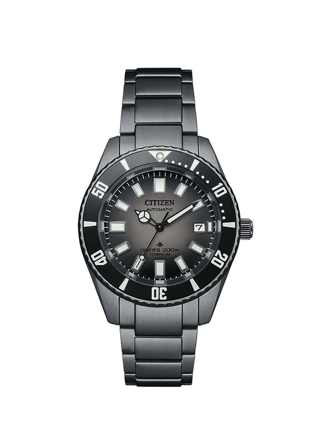 Citizen NB6025-59H Gri Gümüş Titanyum Erkek Kol Saati