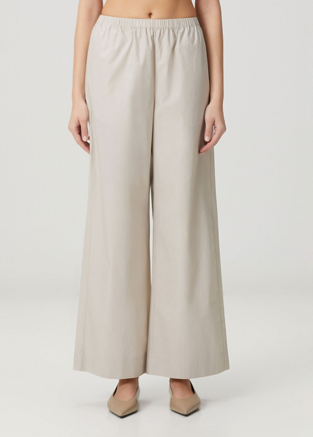 By Malene Birger Cabello Kırık Beyaz Pantolon görsel 2