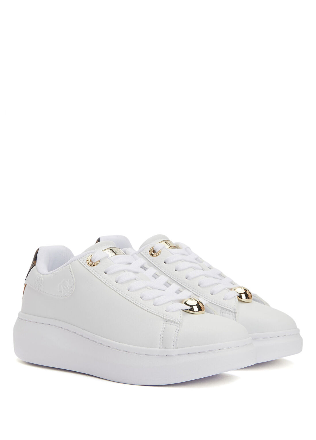 Guess Fireup Beyaz Kadın Deri Sneaker görsel 2