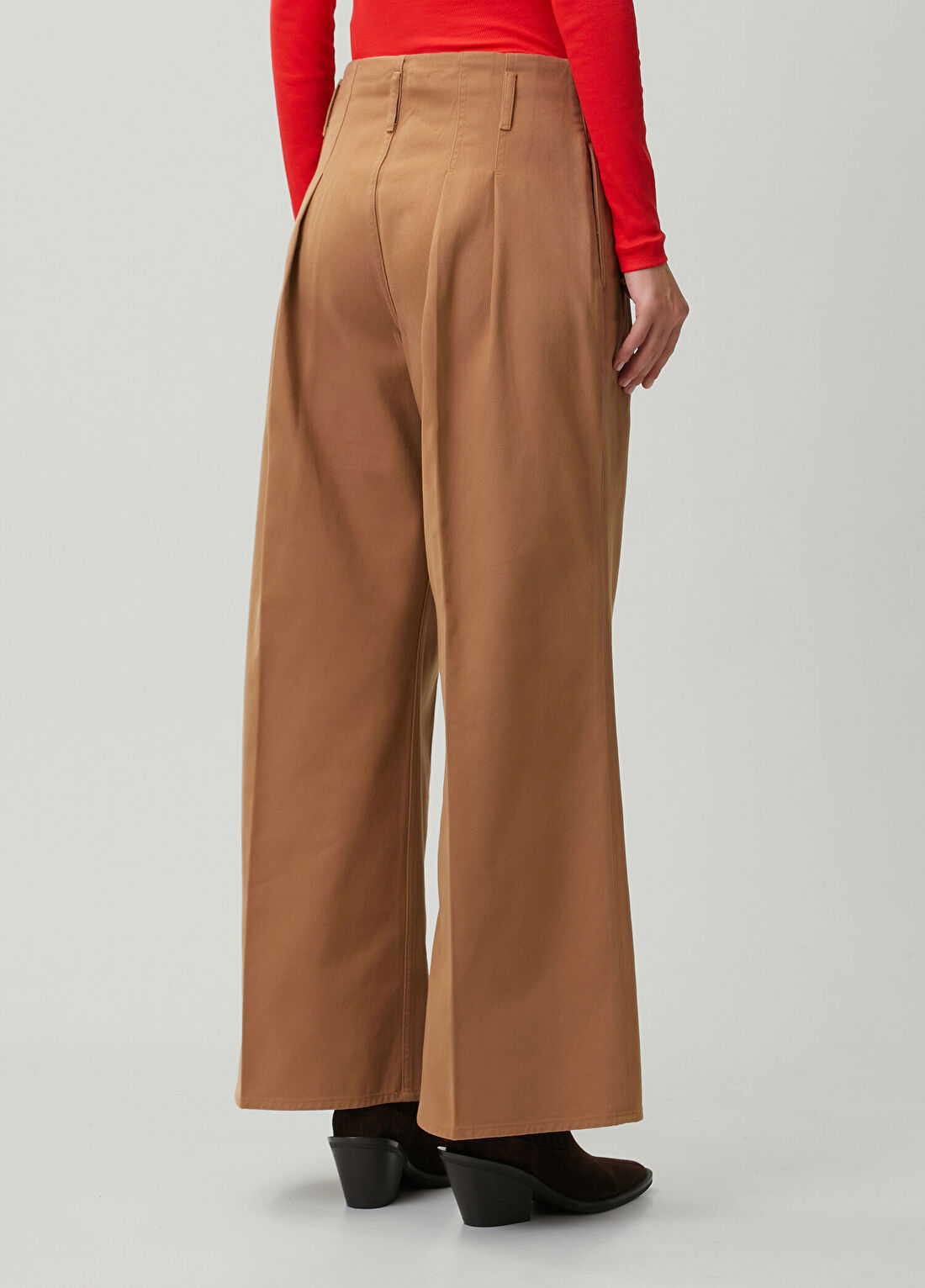 Polo Ralph Lauren Camel Pile Detaylı Pantolon görsel 4