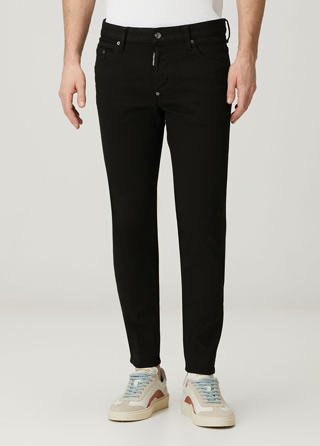 Dsquared2 Skater Siyah Jean Pantolon görsel 2