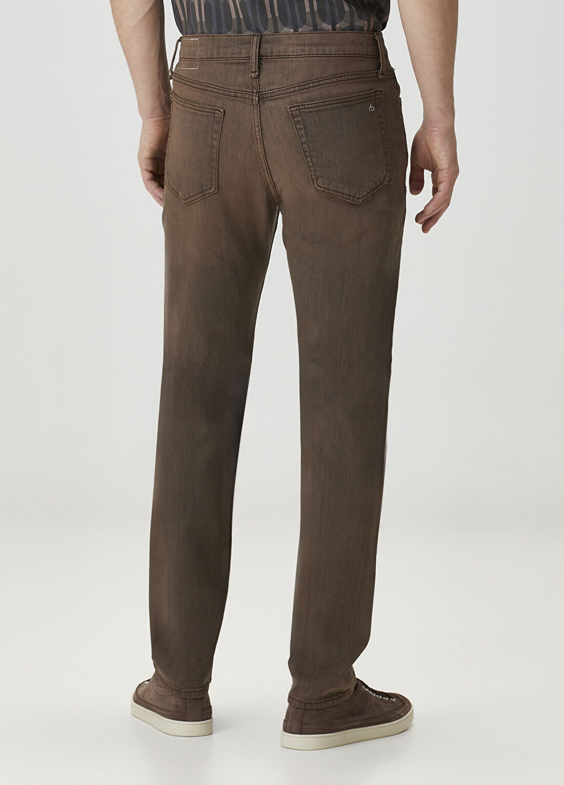 Rag&Bone Authentic Stretch Kiremit Jean Pantolon görsel 3
