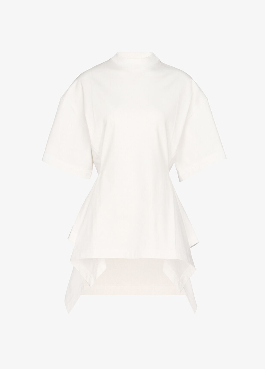 Alaïa Beyaz Fırfırlı Bluz