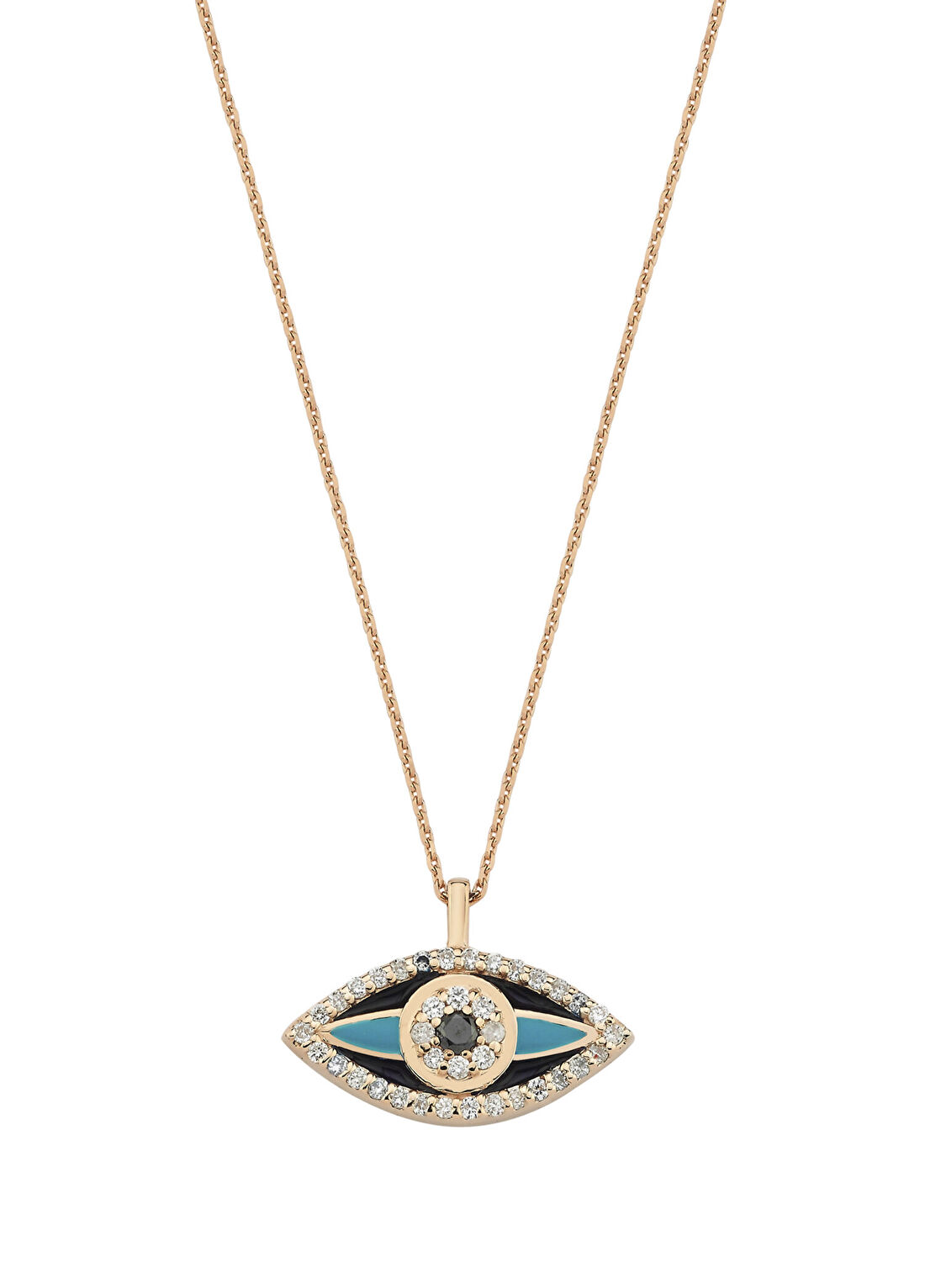 Bee Goddess Eye Light Kadın Altın Kolye