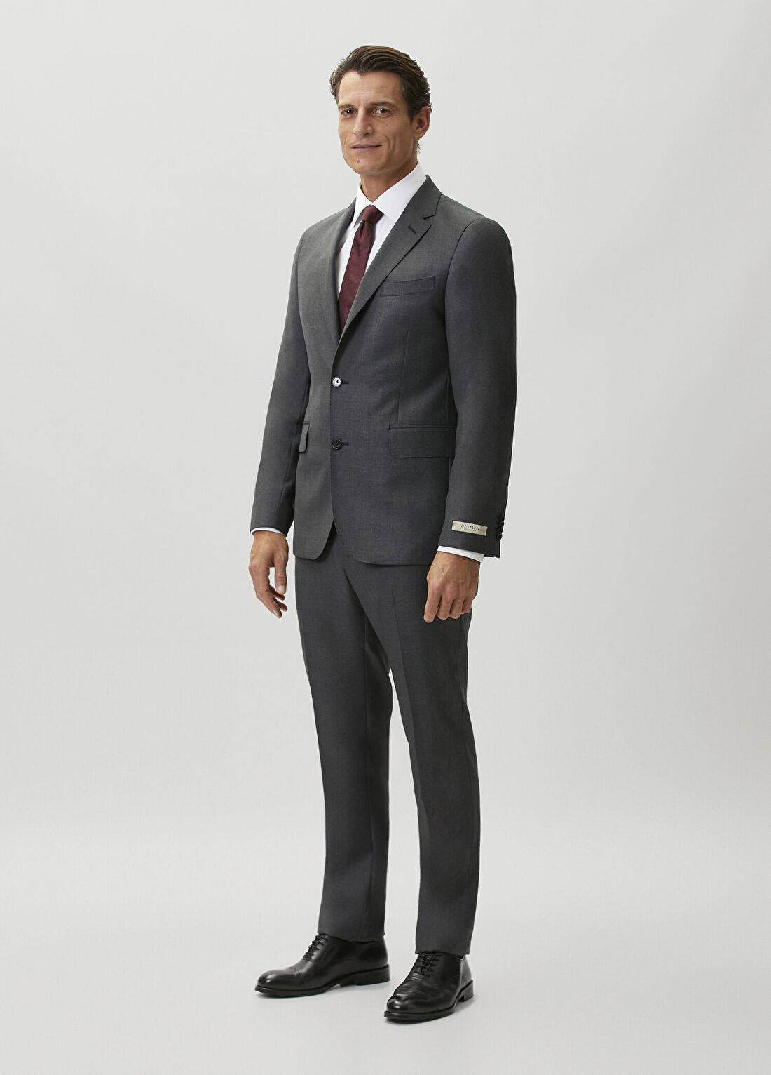 Beymen Collection Drop 7 Gri Yün Takım Elbise görsel 3