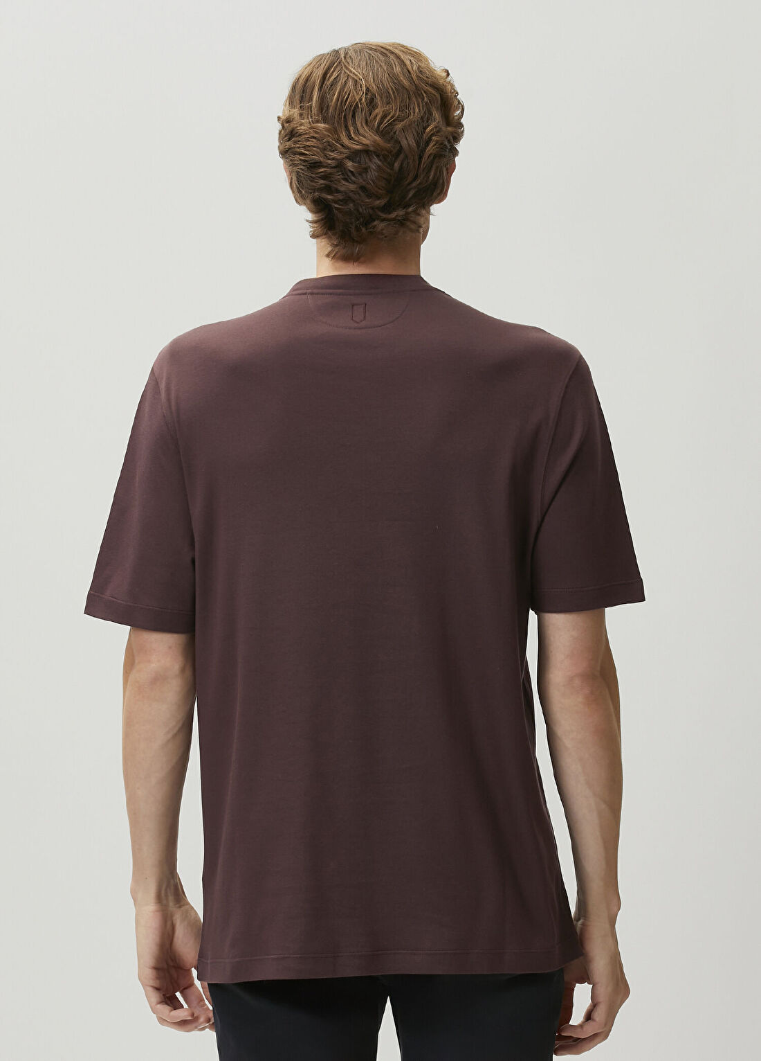 Canali Bordo Basic T-shirt görsel 4