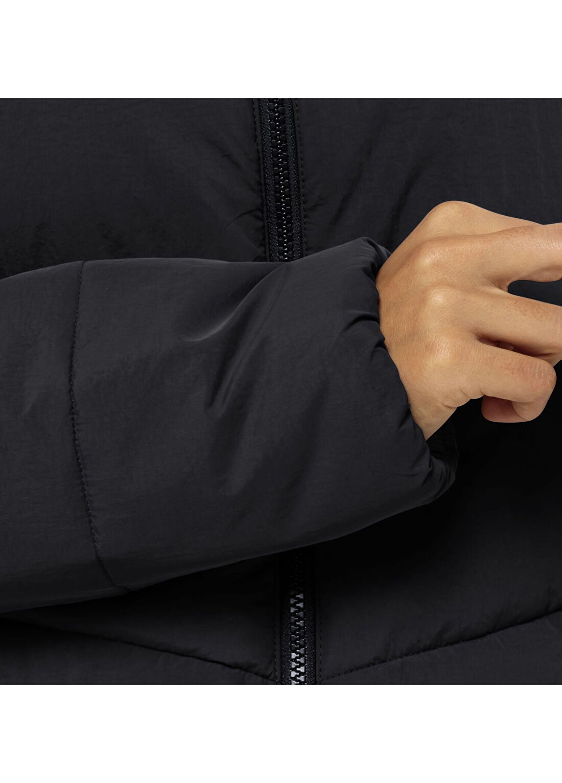 Jack Wolfskin Karolinger Long Kadın Mont görsel 4