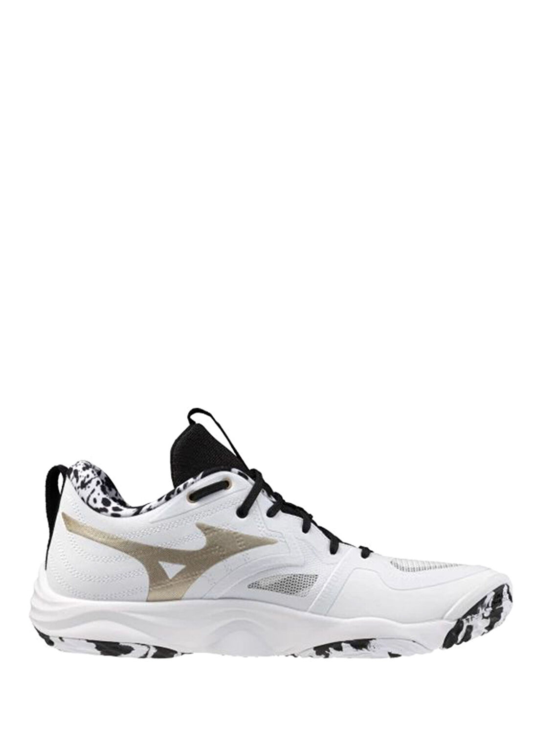 Mizuno Wave Momentum Elite Beyaz Desenli Unisex Voleybol Ayakkabısı