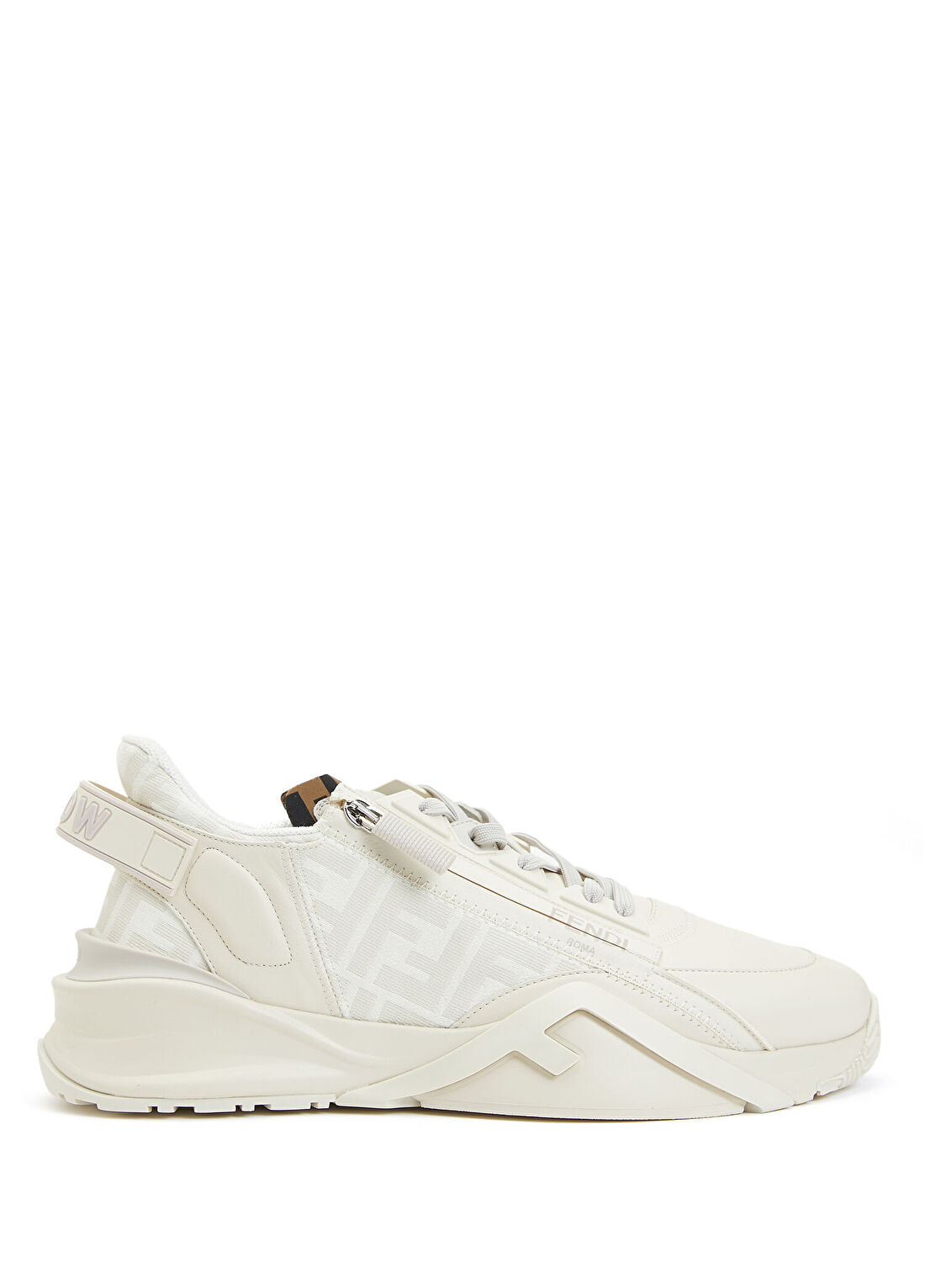 Fendi Flow Beyaz Erkek Deri Sneaker