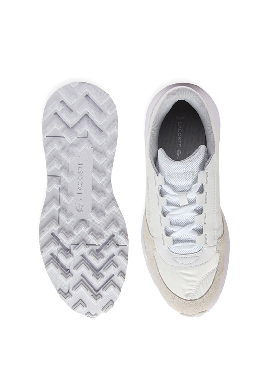 Lacoste Elite Active Evo Beyaz Erkek Sneaker görsel 4