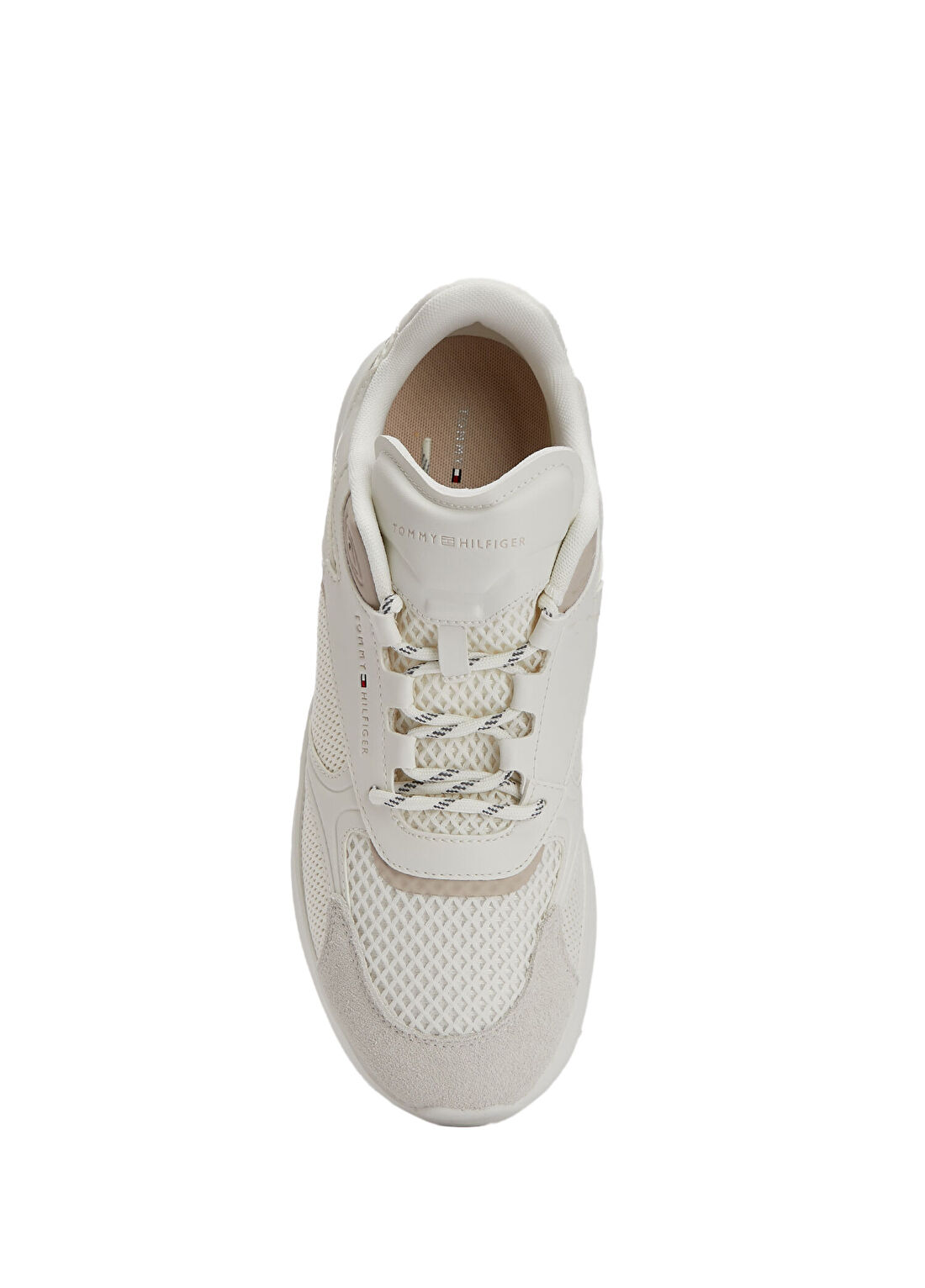 Tommy Hilfiger Lightweight Runner Beyaz Erkek Sneaker görsel 4