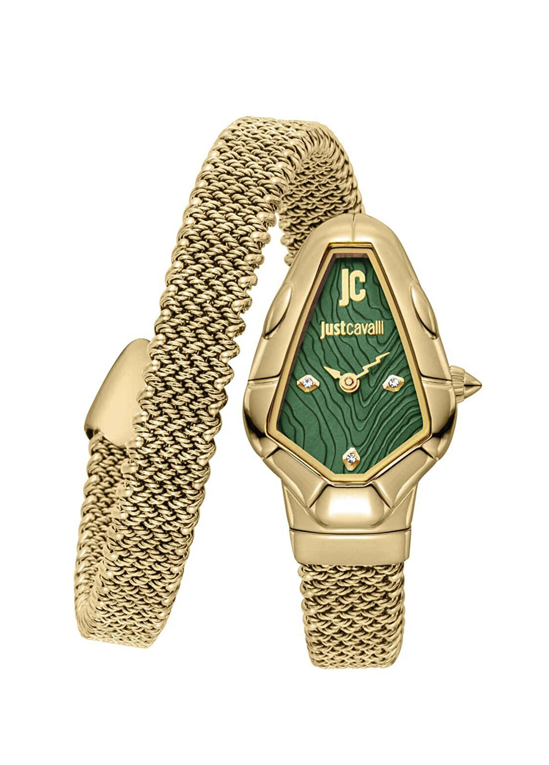 Just Cavalli JC1L426M0035 Altın Rengi Çelik Kadın Kol Saati