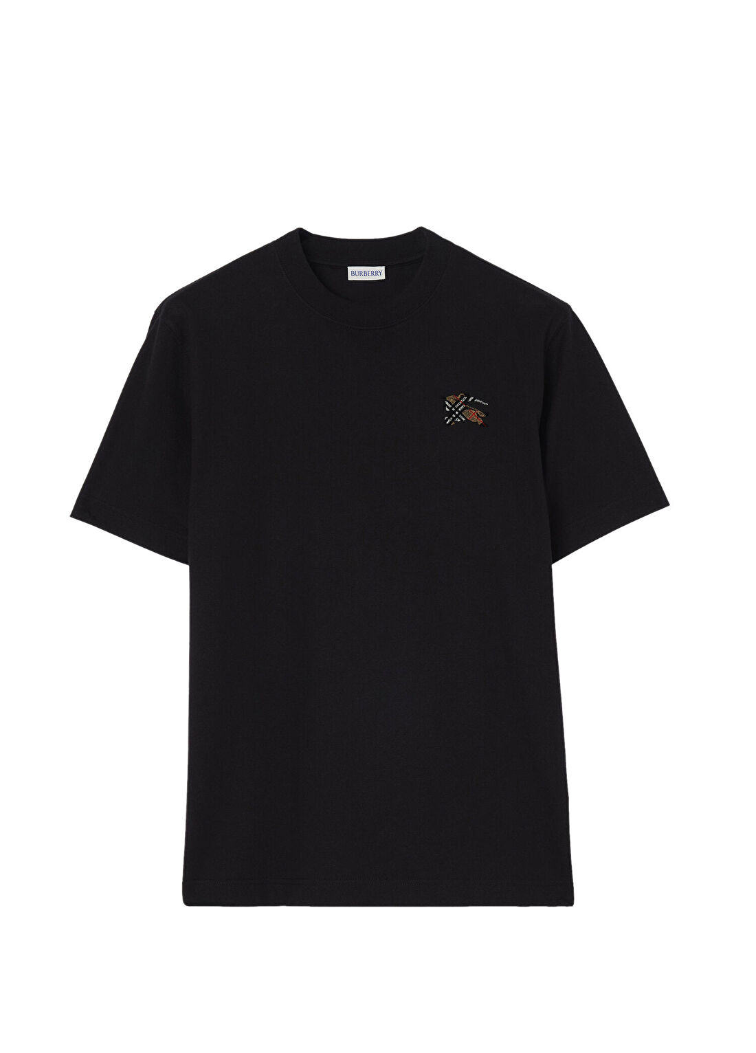 Burberry Seth Tfg Ekd Siyah Pamuklu Kısa Kollu Erkek T-Shirt