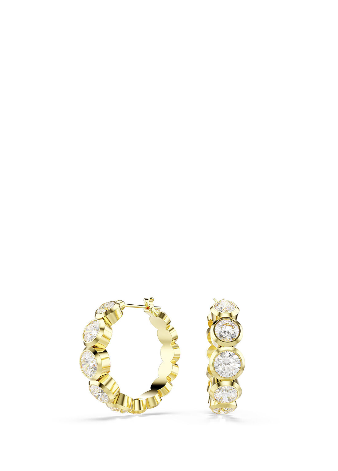 Swarovski Imber Pe Mn Hoop Whıte Gos Kadın Küpe