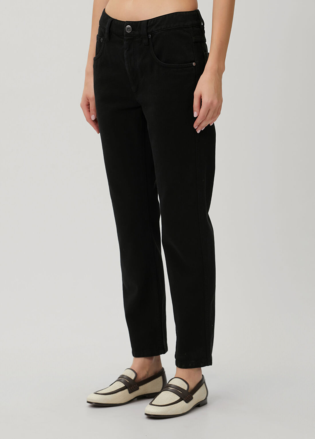 Brunello Cucinelli Siyah Pantolon görsel 2