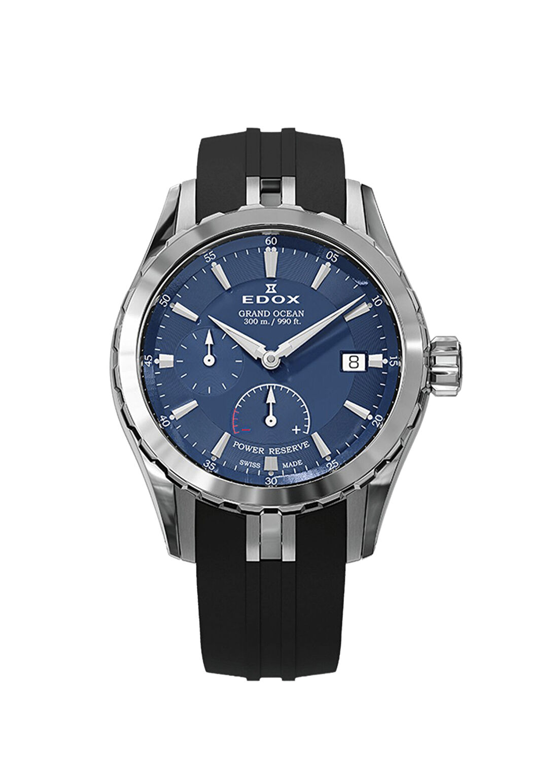 Edox Grand Ocean 94500-3CA-BUIN Syah Erkek Kol Saati