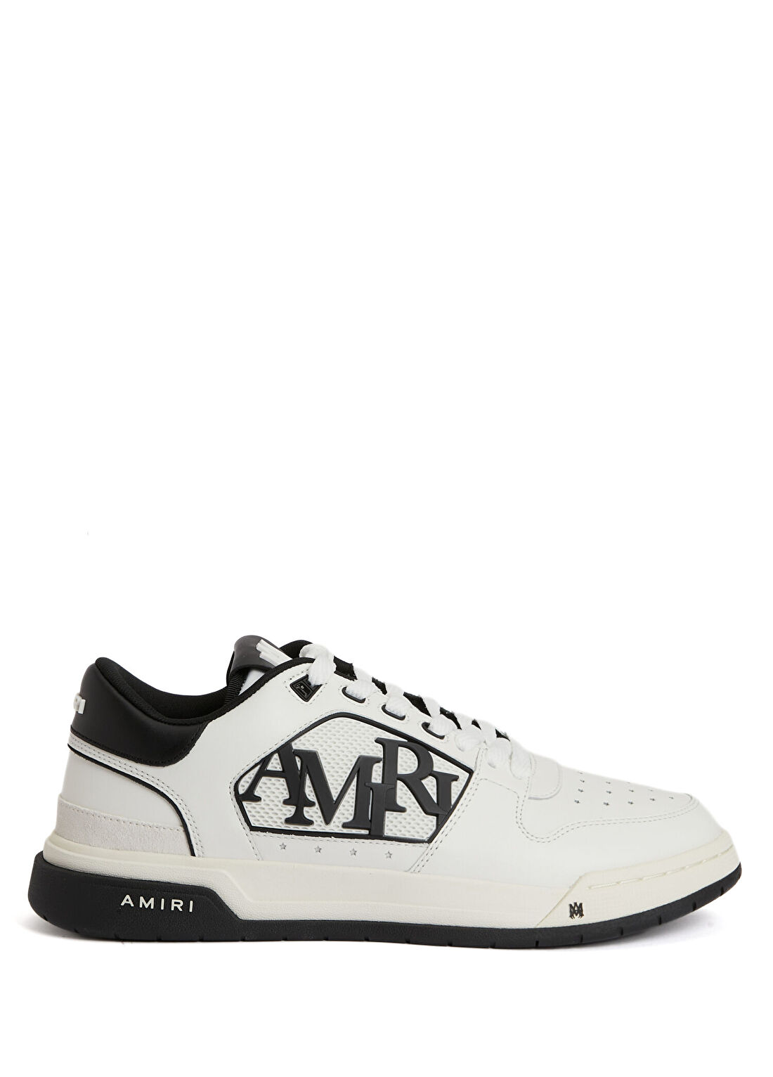 Amiri Classic Siyah Beyaz Erkek Deri Sneaker