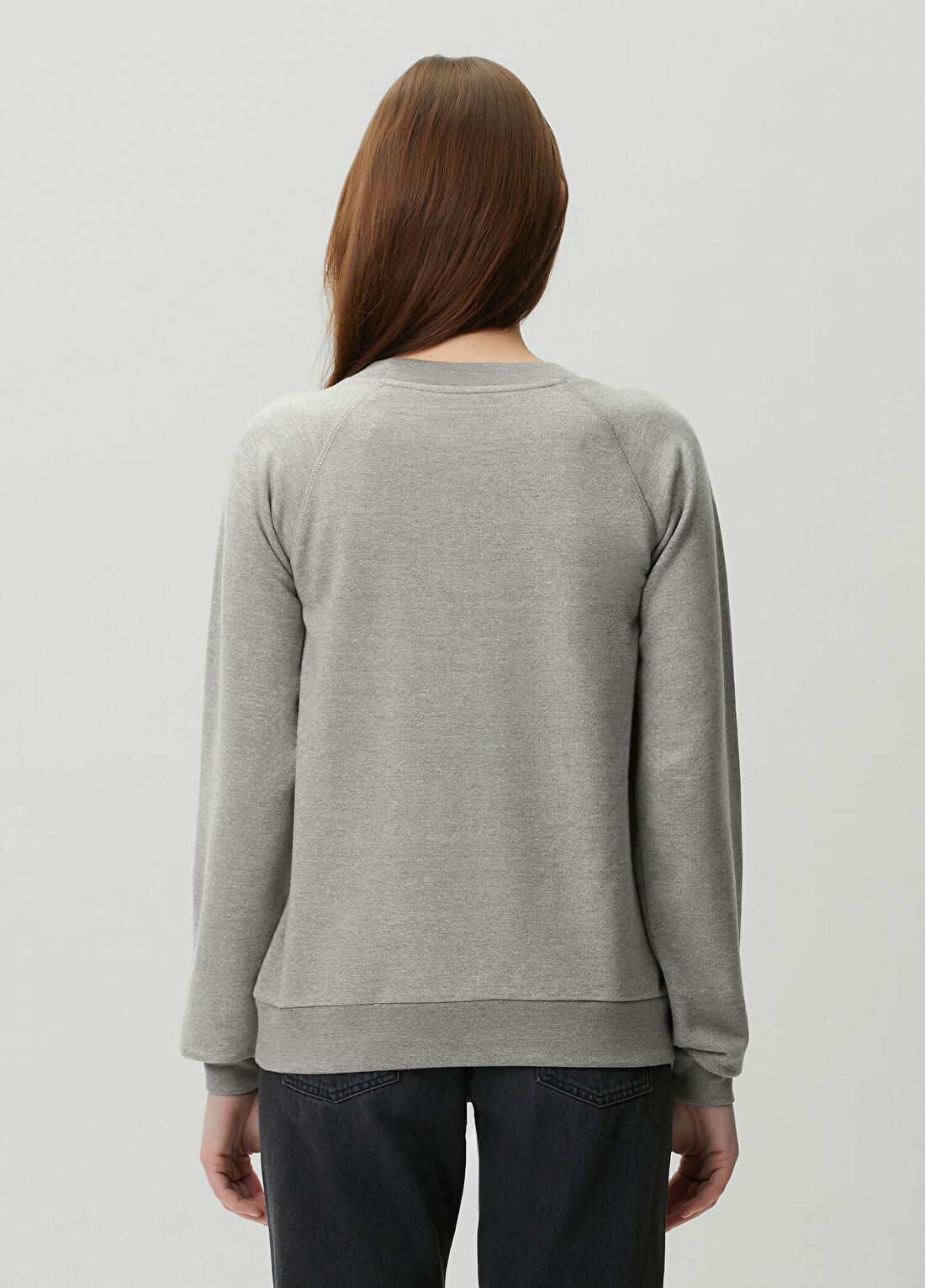 The Row Eulalia Gri Sweatshirt görsel 4