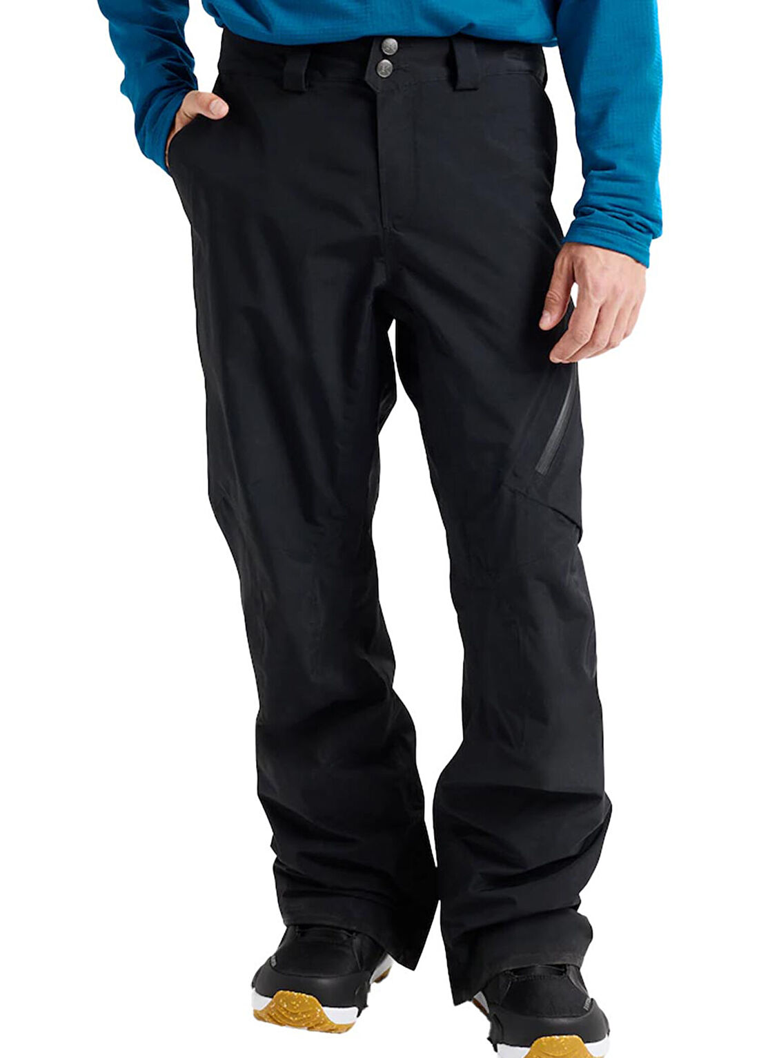 Burton Lightweight X Base Layer Pants Siyah Erkek Alt İçlik görsel 2