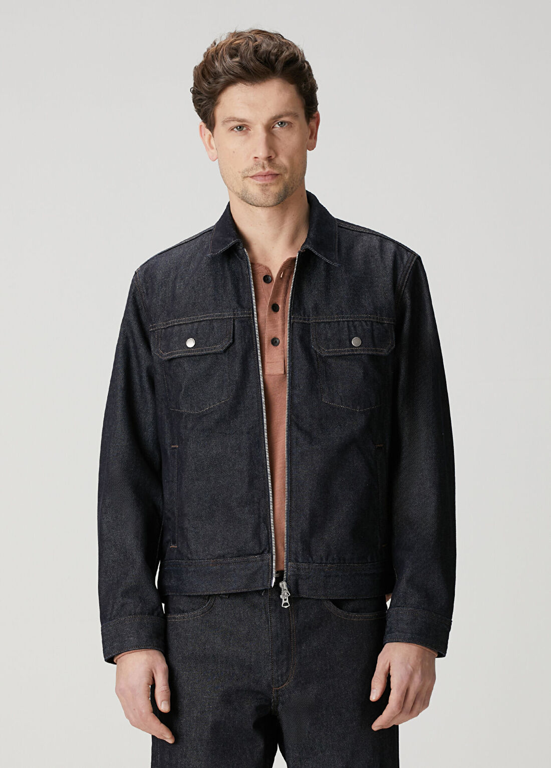 Rag&Bone Classic Fit Beau Indigo Denim Ceket