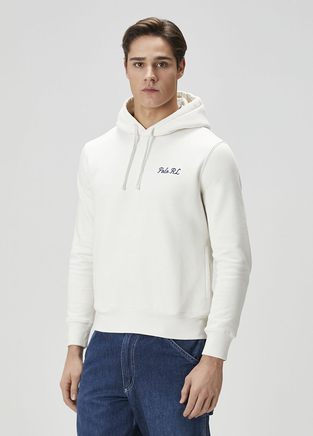 Polo Ralph Lauren Beyaz Kapüşonlu Sweatshirt görsel 3