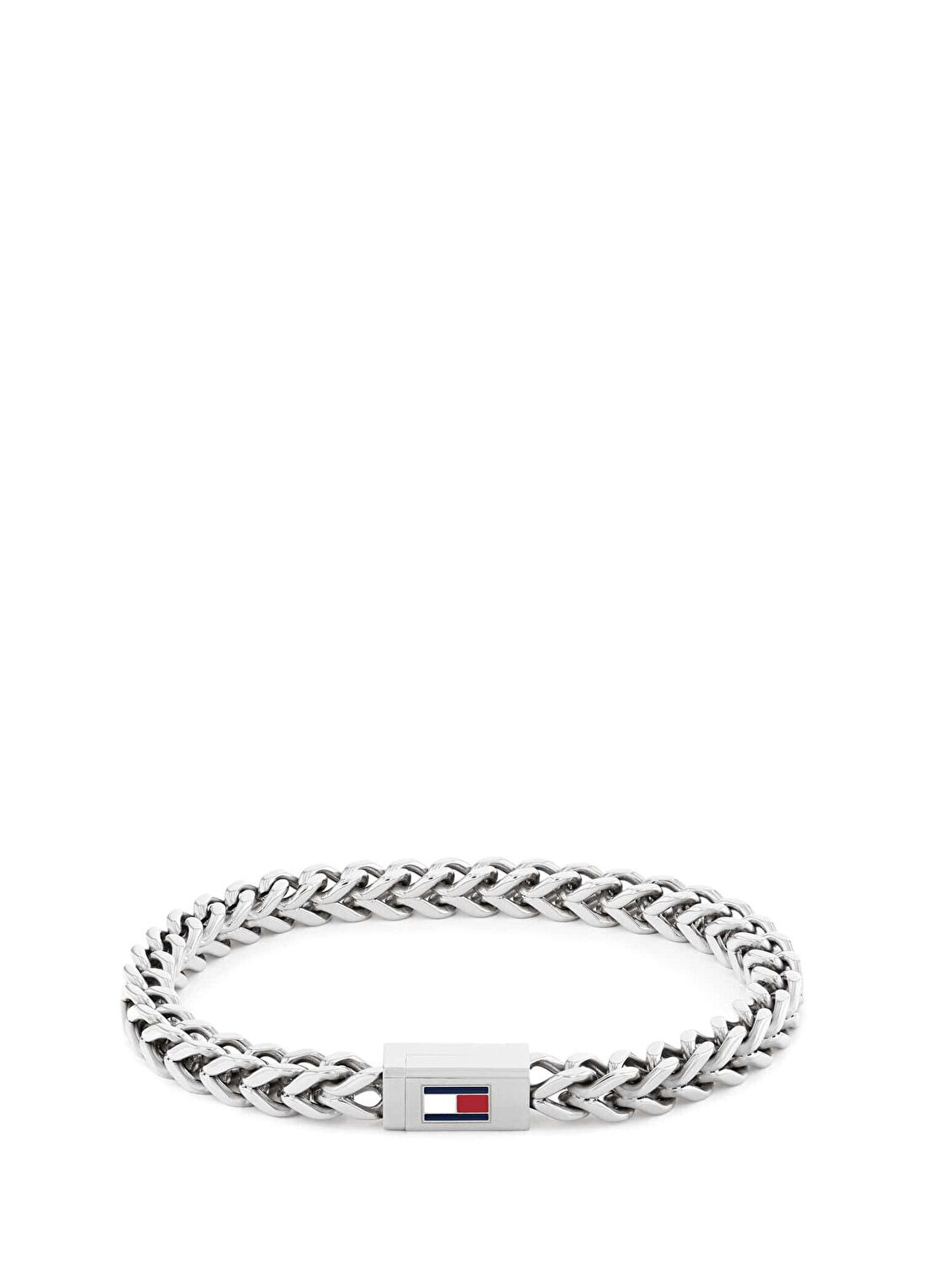 Tommy Hilfiger THJ2790647 Metalik Gri Çelik Erkek Bileklik