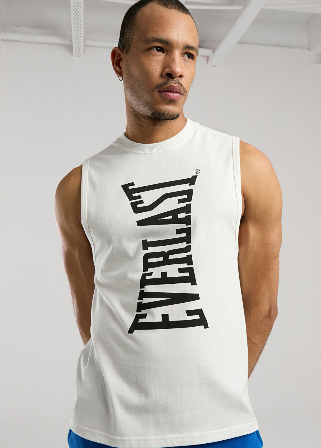 Everlast Ever Classics Regular Beyaz Erkek Spor Atlet görsel 3