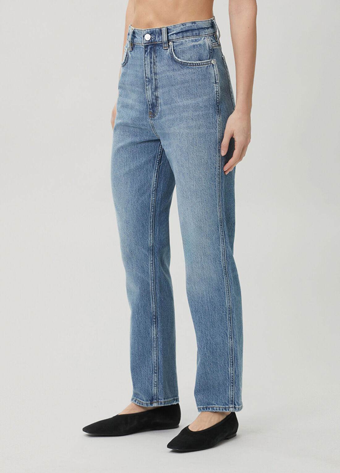 Anine Bing Mavi Jean Pantolon görsel 2