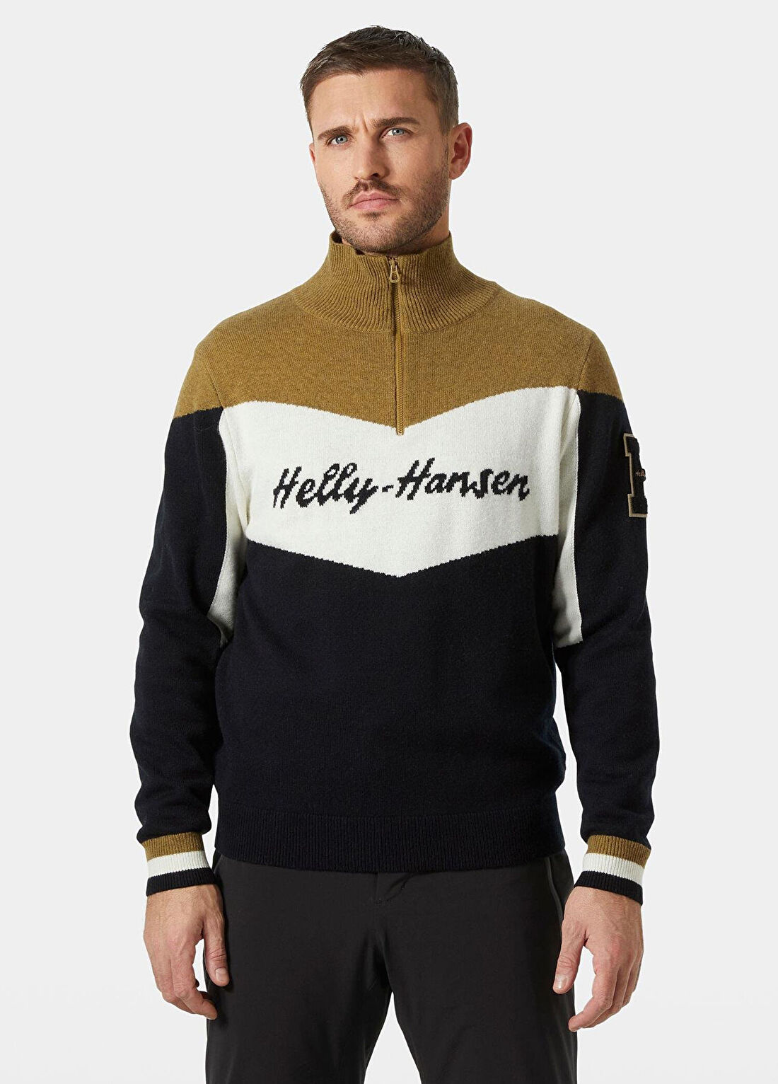 Helly Hansen Apres Knitted Black Erkek Kazak görsel 2