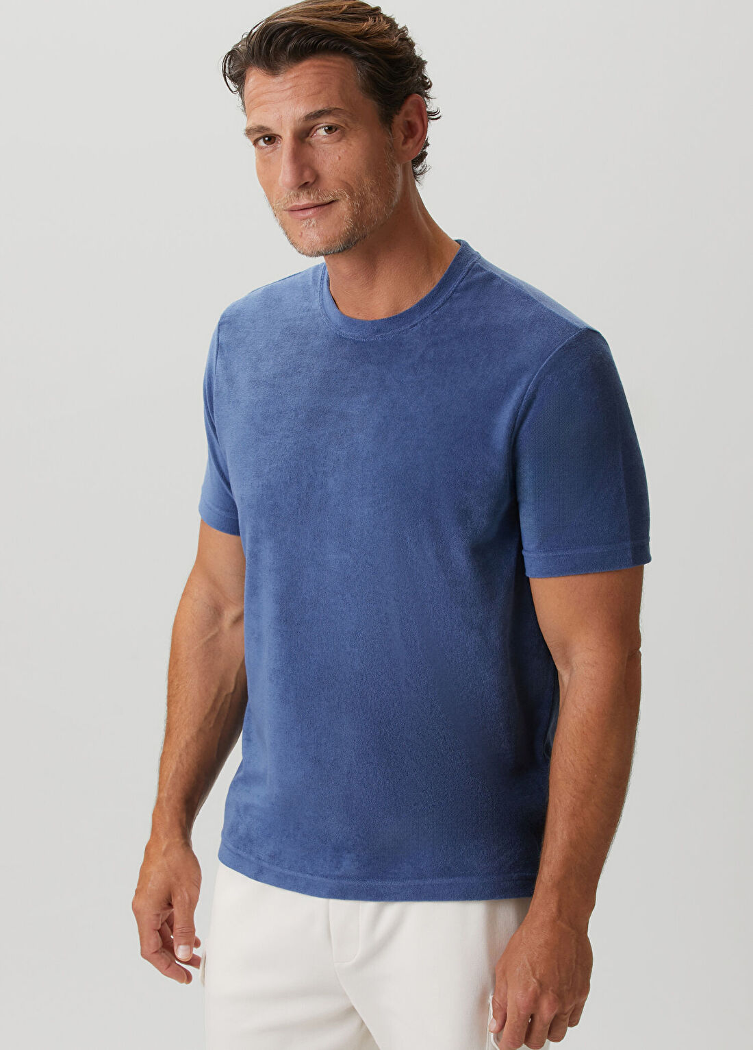 Beymen Collection Indigo Havlu T-shirt görsel 2
