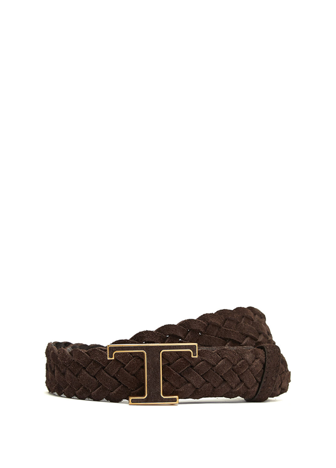 Tod's Koyu Kahverengi Kadın Deri Kemer