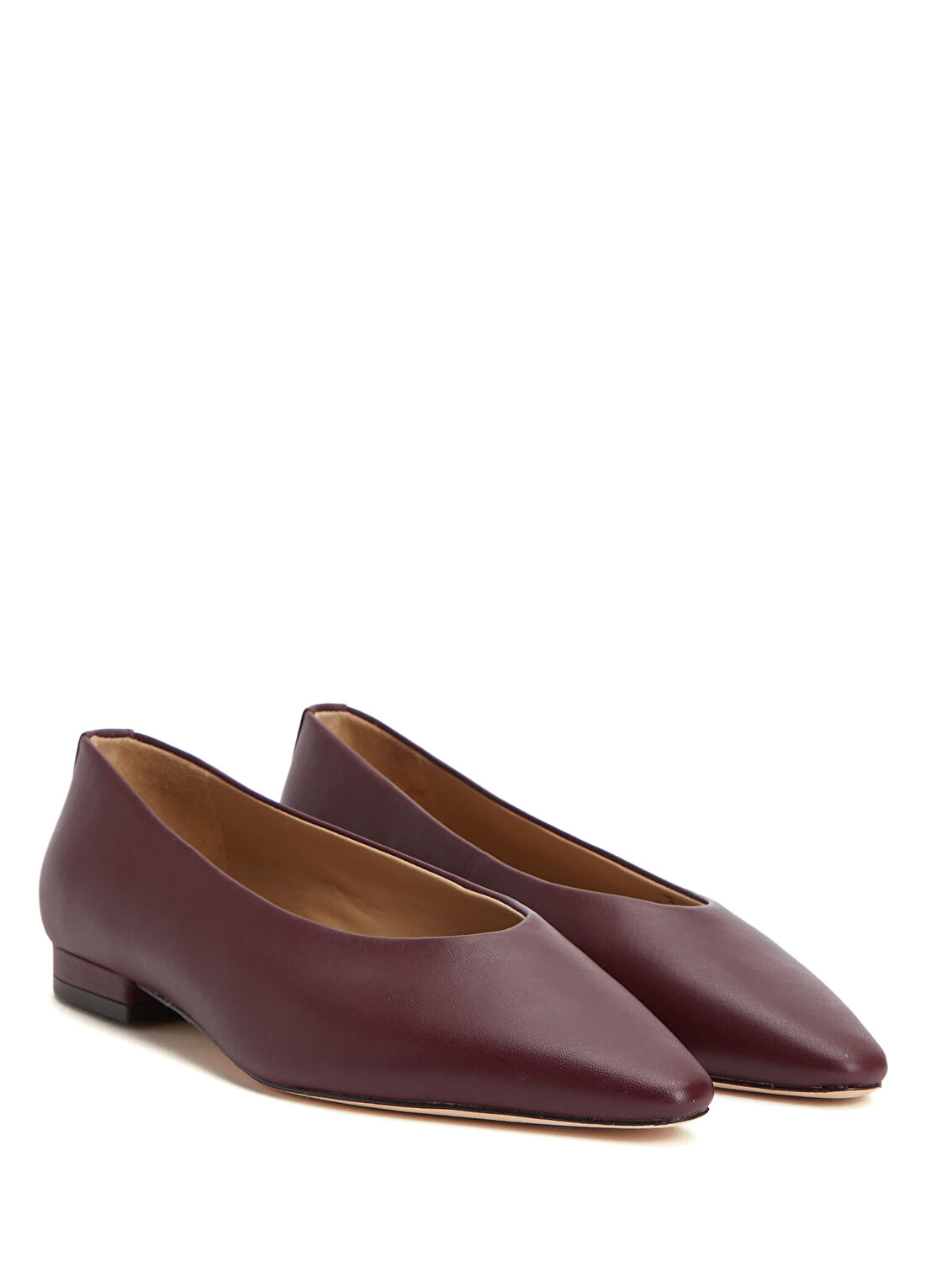 Lauren Ralph Lauren Bordo Deri Babet görsel 2