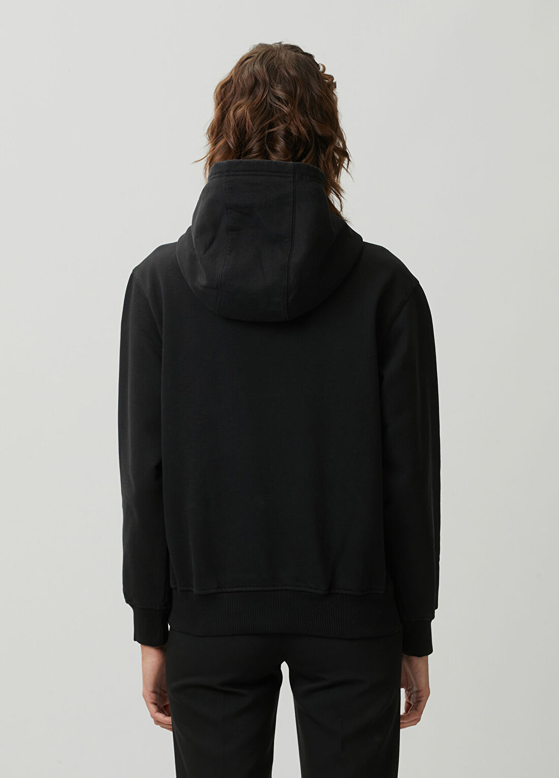 Casablanca Siyah Kapüşonlu Sweatshirt görsel 4