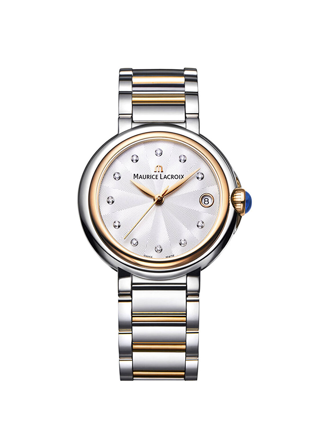 Maurice Lacroix ML-FA1004PVP13150-1 Rose Gold Metalik Gri Pırlantalı Kadın Kol Saati