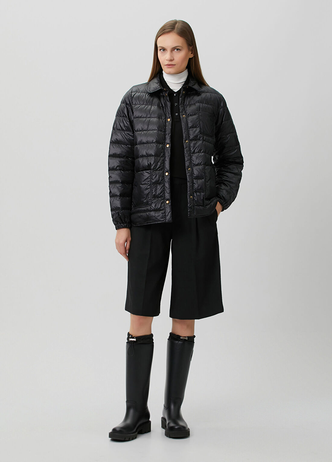 Moncler Siyah Ceket görsel 2