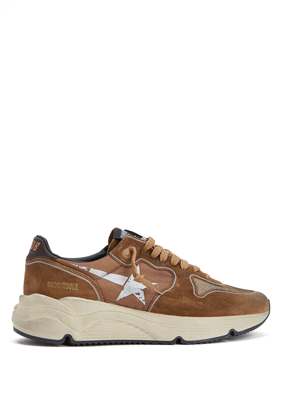 Golden Goose Running Bej Erkek Süet Sneaker